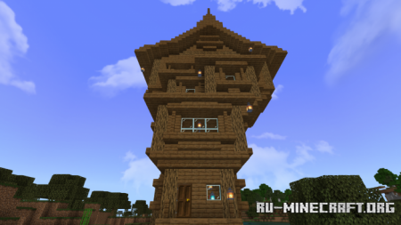  MiauMatti's Witch Hut Transformation  Minecraft PE