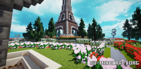  HCF Spawn - Paris themed  Minecraft