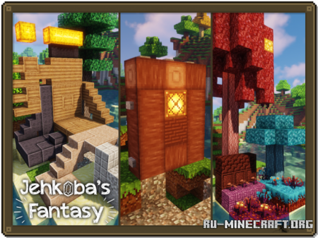  Jehkoba's Fantasy [16x16]  Minecraft PE 1.16