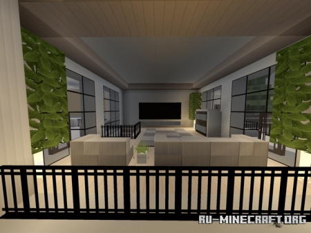  Modern House Five - Quartz Mansion  Minecraft PE