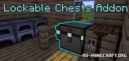  Lockable Chests  Minecraft PE 1.16