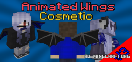  Animated Wings Cosmetic V3  Minecraft PE 1.16