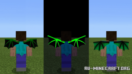  Animated Wings Cosmetic V3  Minecraft PE 1.16