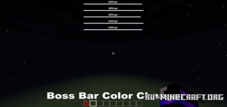  Boss Bar Color Changer  Minecraft PE 1.16