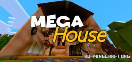  Mega House - Garden  Minecraft PE