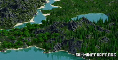  RPG map - 2.5k by 2.5k  Minecraft