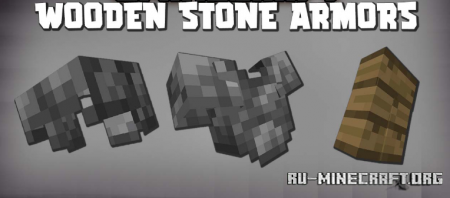  Wooden Stone Armors  Minecraft 1.16.5