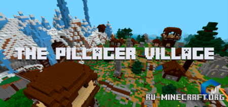  The Pillager Village  Minecraft PE