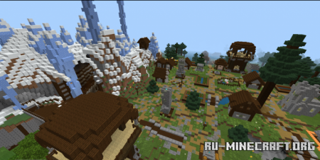  The Pillager Village  Minecraft PE