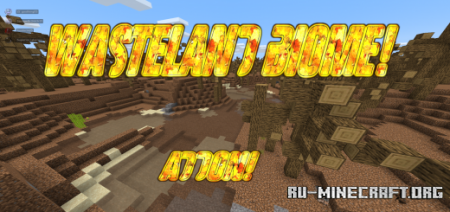  Wasteland Biome  Minecraft PE 1.17