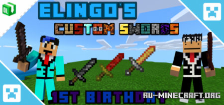  Elingo's Custom Swords  Minecraft PE 1.17