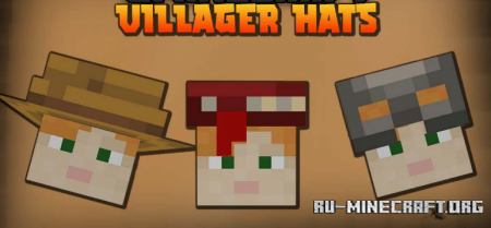  Goosiks Villager Hats  Minecraft 1.17.1