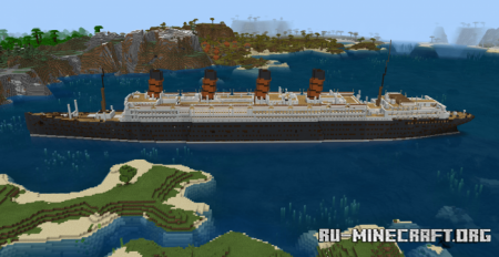  RMS Aquitania  Minecraft PE