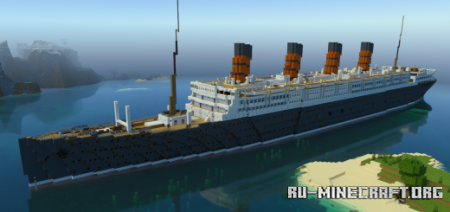  RMS Aquitania  Minecraft PE