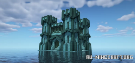  Little Prismarine Fortress  Minecraft