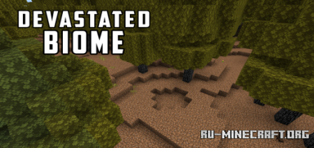 Скачать Devastated Biome для Minecraft PE 1.16