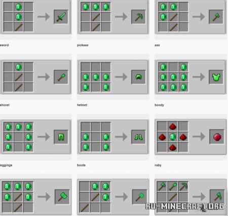  Easy Emerald Tools & More  Minecraft 1.17.1