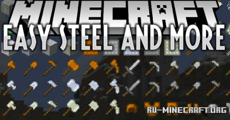  Easy Steel & More  Minecraft 1.16.5