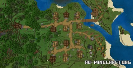  Beautiful Far Villa (Map)  Minecraft PE