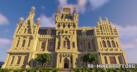  Neo-Gothic Palace  Minecraft