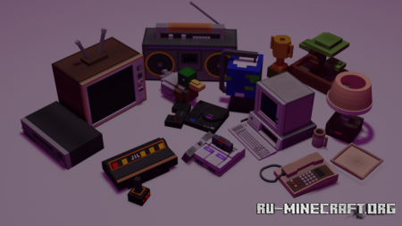  Umak : Retro Furniture  Minecraft PE 1.17
