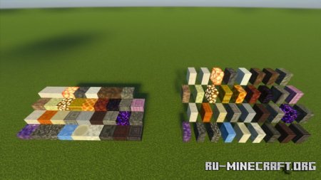  Creator Packs-More Slabs  Minecraft PE 1.17
