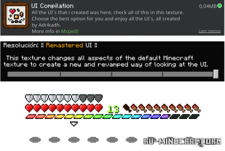  UI Compilation  Minecraft PE 1.17