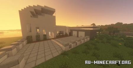  Lakeside Modern House  Minecraft