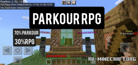  Parkour RPG  Minecraft PE