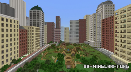  Newplains - A Minecraft City  Minecraft