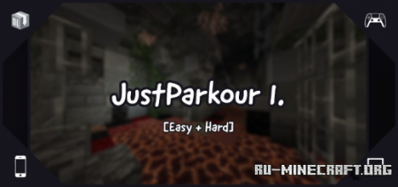  JustParkour I. (Easy + Hard)  Minecraft PE