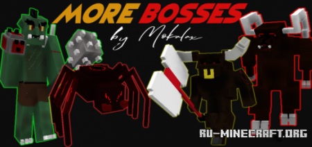 Скачать More Bosses Add-on для Minecraft PE 1.16