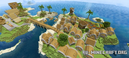  Island Village (ByJeeBuilds)  Minecraft