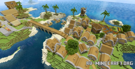  Island Village (ByJeeBuilds)  Minecraft