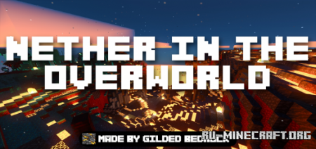  Nether in the Overworld  Minecraft PE 1.17