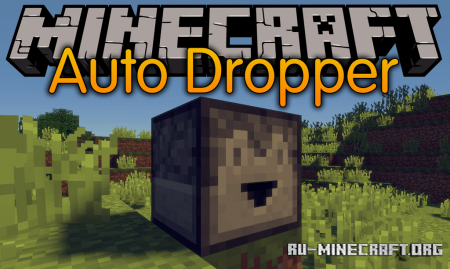  Auto Dropper  Minecraft 1.17.1