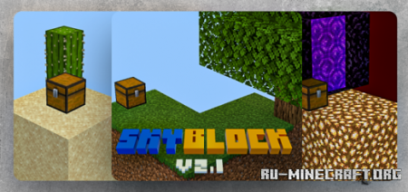  Classic Skyblock V2.1  Minecraft PE