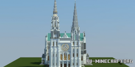  Chartres Cathedral by The_Oxygen  Minecraft