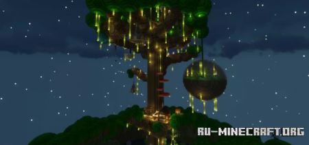  Treetop Town Hunt  Minecraft