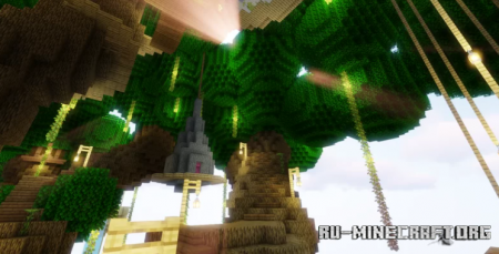  Treetop Town Hunt  Minecraft