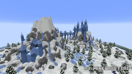  Ice castle by huuduc2009  Minecraft