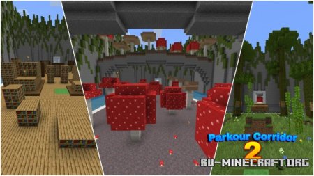  Parkour Corridor 2  Minecraft PE