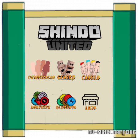  Shindo United V1.5  Minecraft PE 1.17