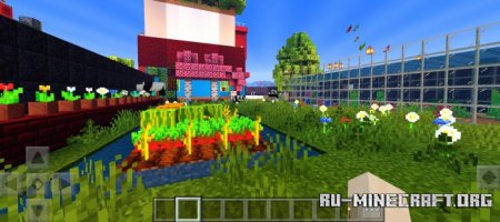  The Safest Modern House And Farm House  Minecraft PE