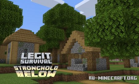  Legit Survival: Stronghold Below  Minecraft PE