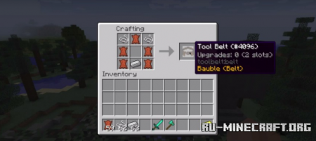  Tool Belt  Minecraft 1.17.1
