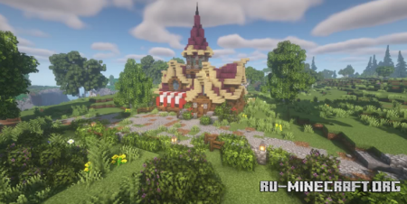  Small Fantasy House by davelive1  Minecraft