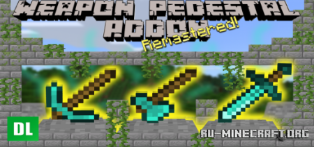  Weapon Pedestal Remastered  Minecraft PE 1.17