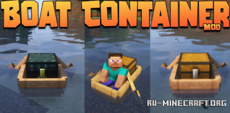  Boat Container  Minecraft 1.17.1