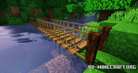 Скачать Macaw’s Bridges для Minecraft 1.16.5